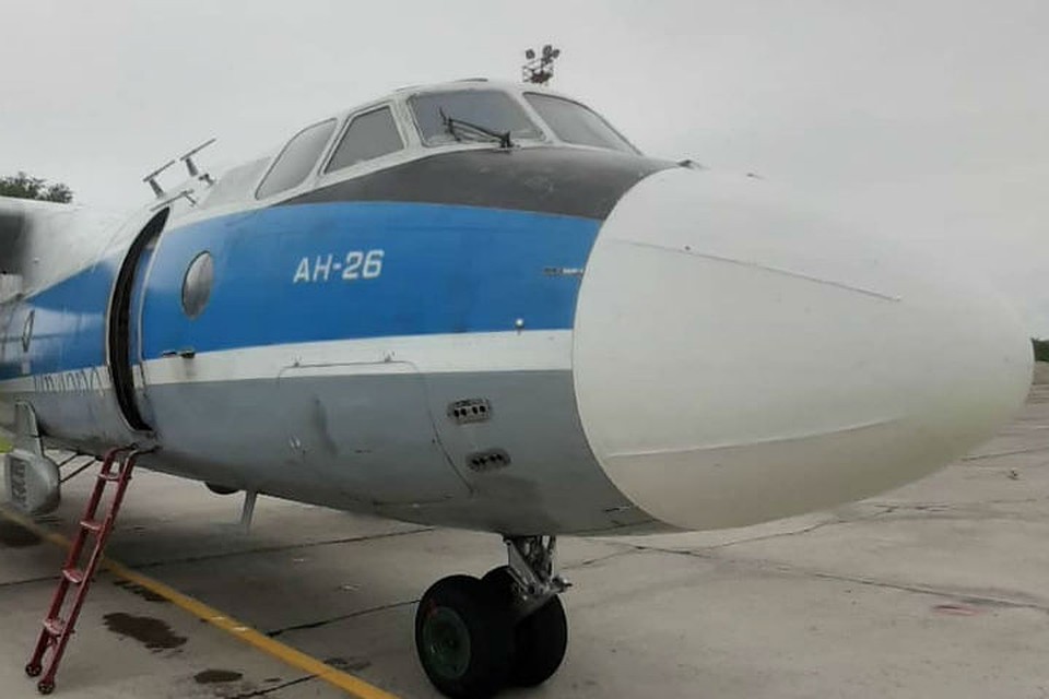 самолет-зондировщик Ан-26 Фото: Министерство лесного хозяйства Красноярского края