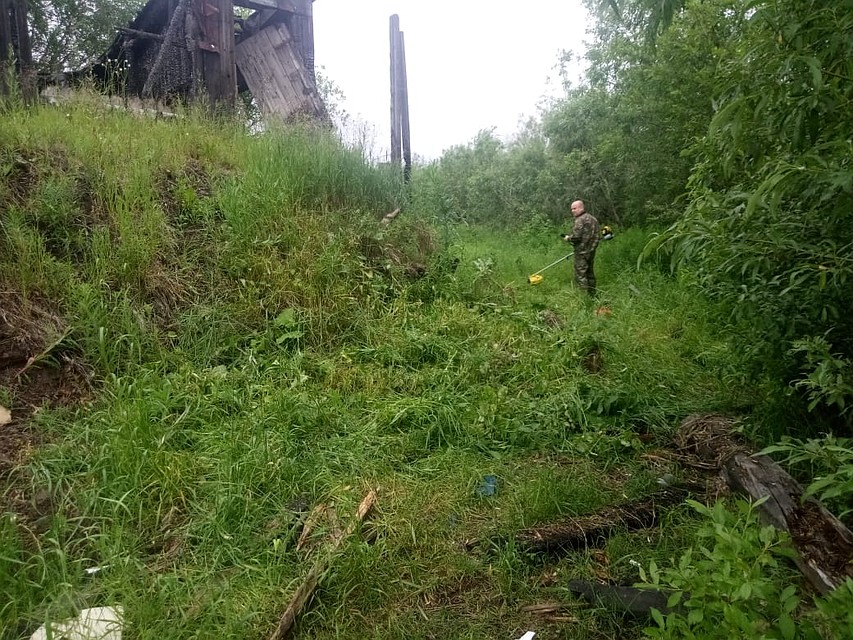 Здесь нашли тело убитой Фото: СУ СКР по Архангельской области и НАО