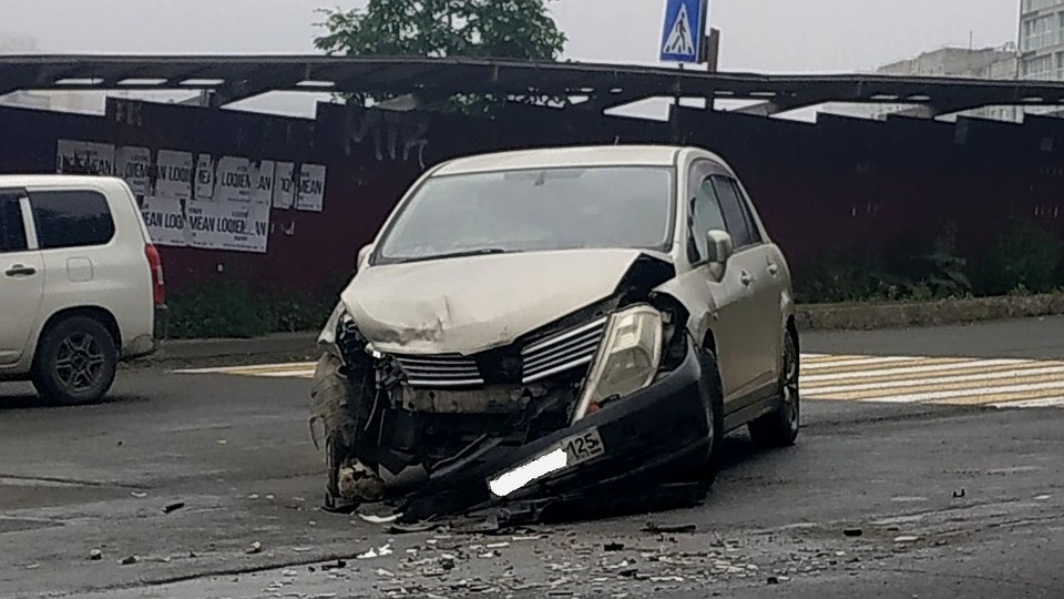 Второй участник аварии намеревался повернуть Фото: Милана СОКОЛ