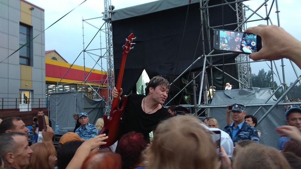 Владимир Жеребкин. День металлурга и города Заринска-2019. Фото: Анастасия Корягина