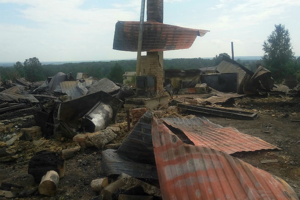 В Каменке от домов остались развалины Фото: Диана ИВАНОВА