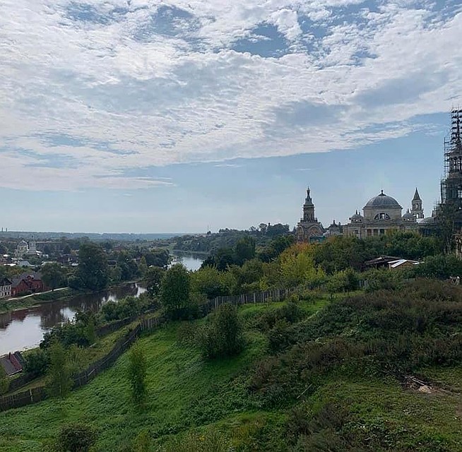 Торжок велопутешественнику понравился. Фото: facebook.com/sirotaoleg