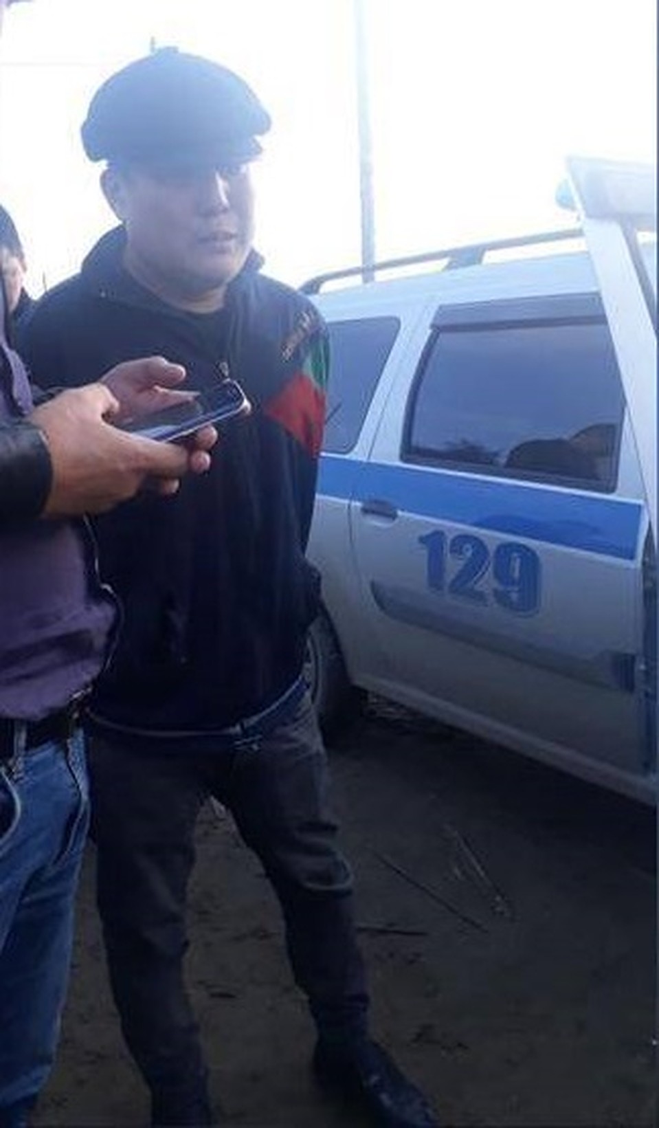 Беглого сотрудника полиции узнали горожане на одной из улиц Якутска. Фото: News.Ykt.Ru.