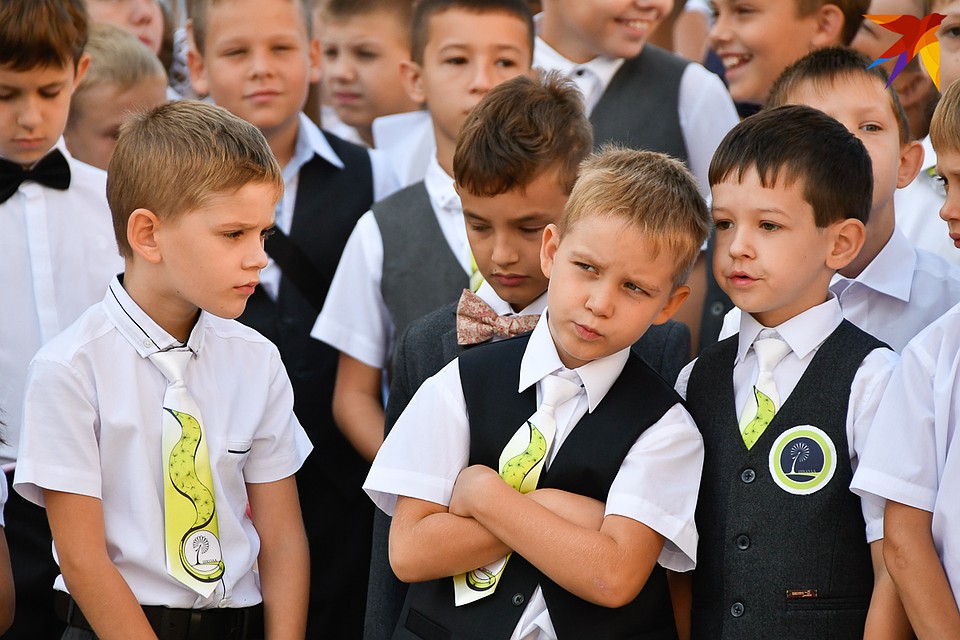 Ну очень деловой ученик Фото: Кирилл ВЕРШИНИН