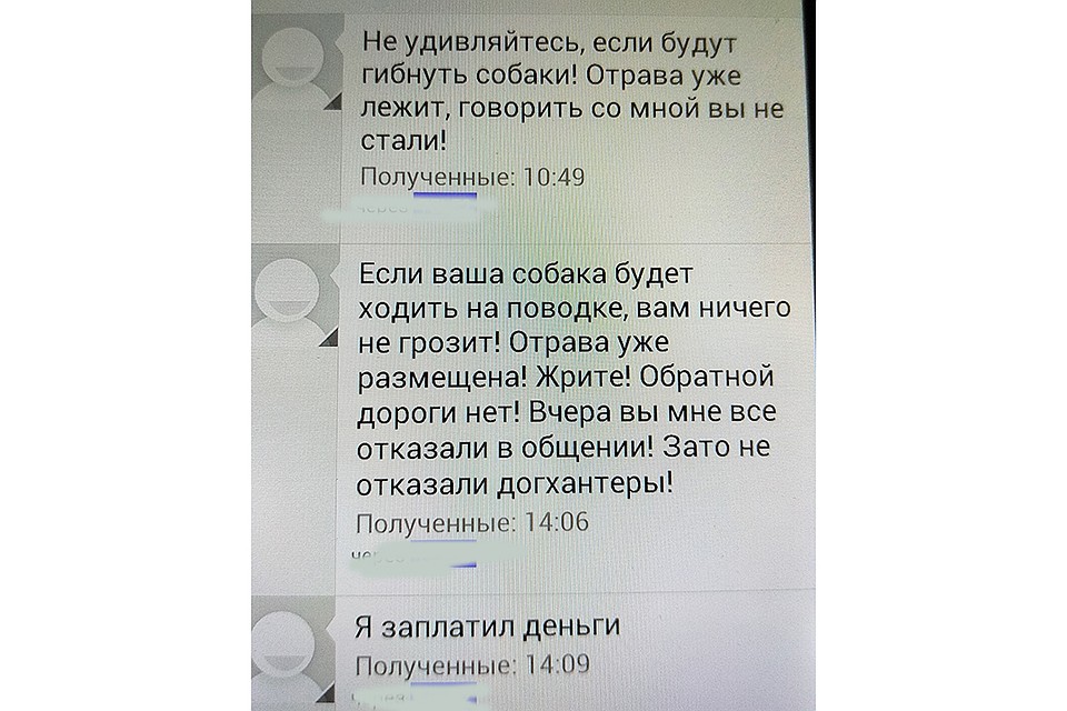 Угрозы получили сразу несколько жителей. Фото: vk.com/zlo43
