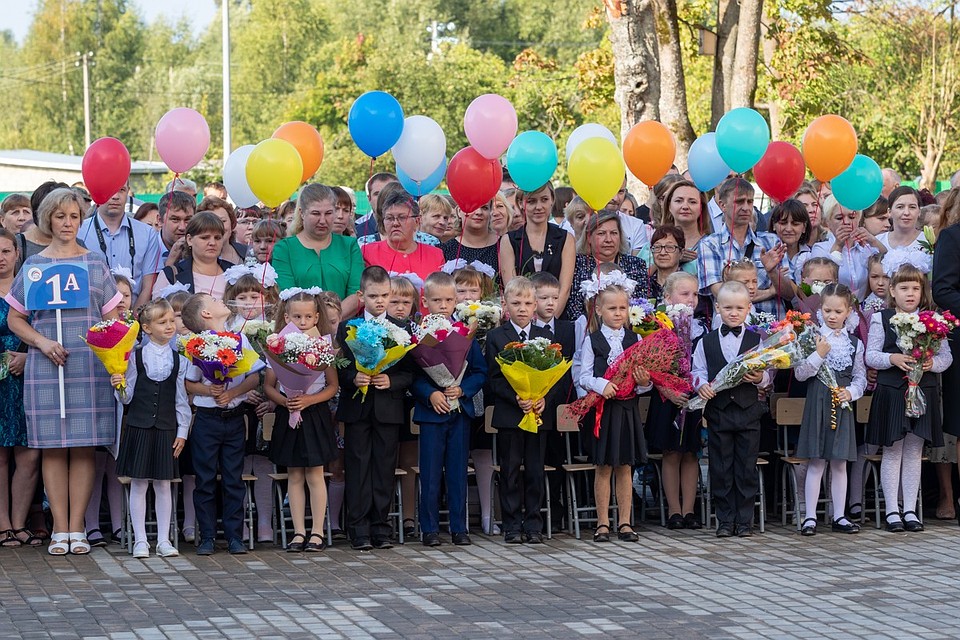 Первый звонок прозвенел для 50 малышей.