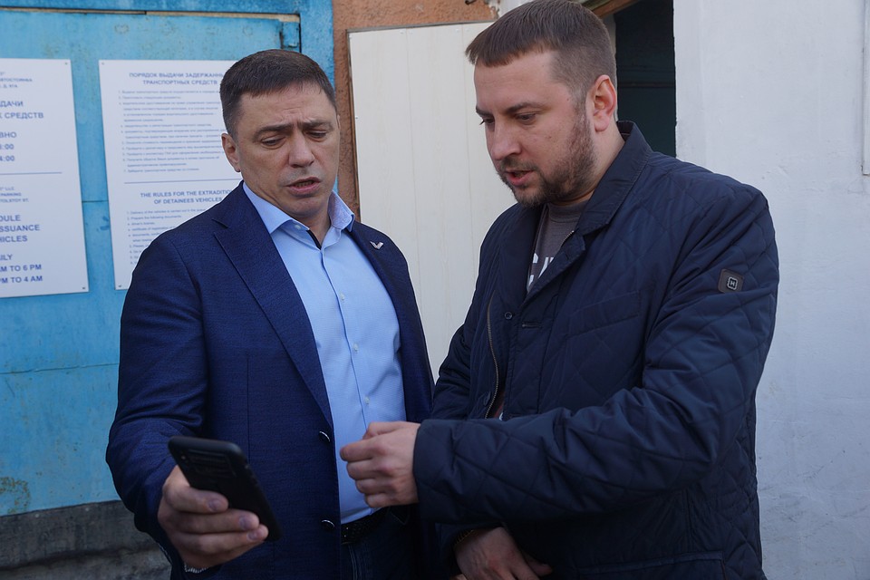 Директор штрафстоянки на "Динамо": "Люди на нас не жалуются" Фото: Светлана МАКОВЕЕВА