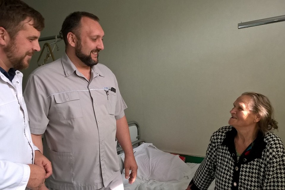 Фелицию Григорьевну Семахина благодарна медикам за помощь. Фото: Ольга Гончарова