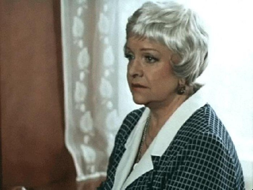 Последняя роль Целиковской в кино, 1987 г. Фото: Кадр из фильма «Репетитор»