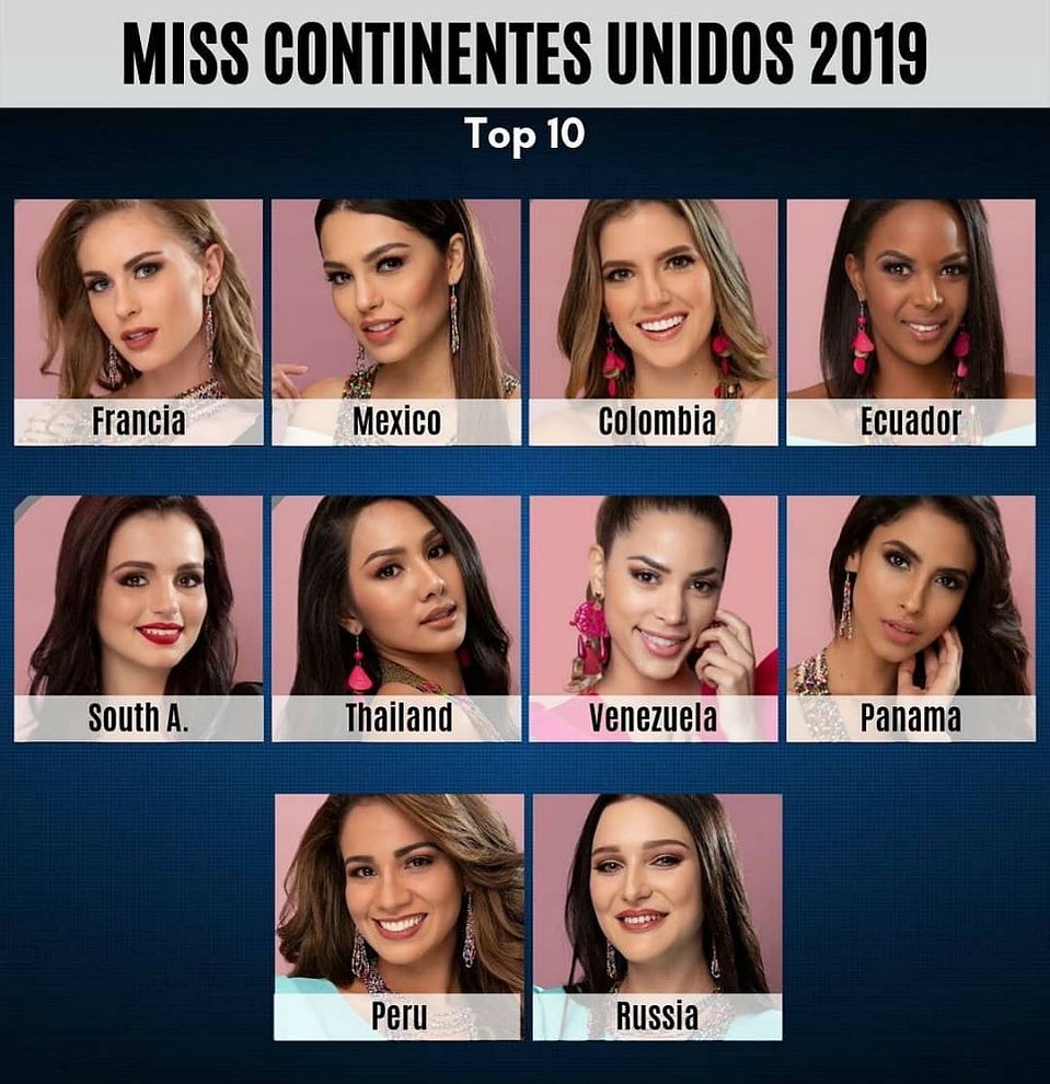 Топ-10 финалисток конкурса Miss united continents 2019. Фото: дирекция конкурса "Краса Заполярья"