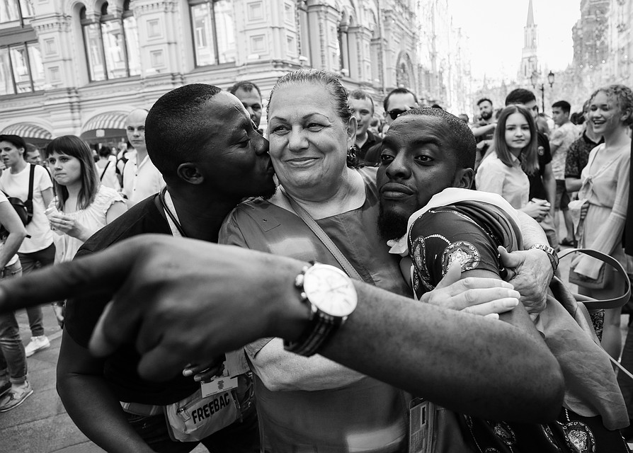 1 место - «Селфи с болельщиком». Сергей Ромашев. Москва