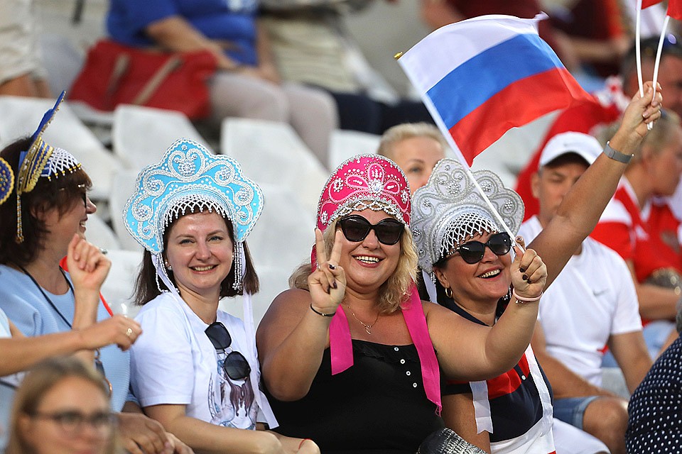 Болельщики сборной России. Фото: REUTERS