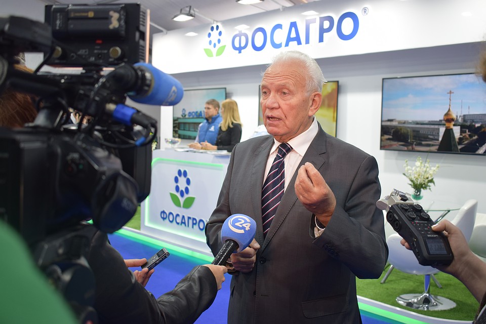 Заместитель генерального директора ПАО «ФосАгро» по связям с государственными органами Валерий Фёдоров