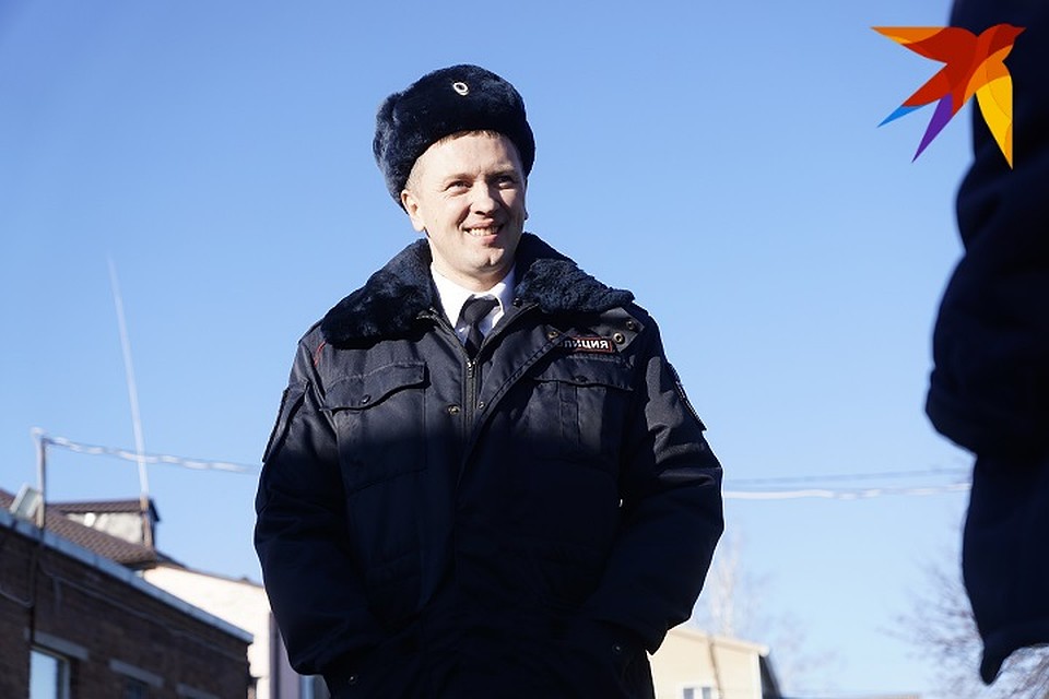 Майор Шадрин стал в Ирбите настоящим героем Фото: Алексей БУЛАТОВ