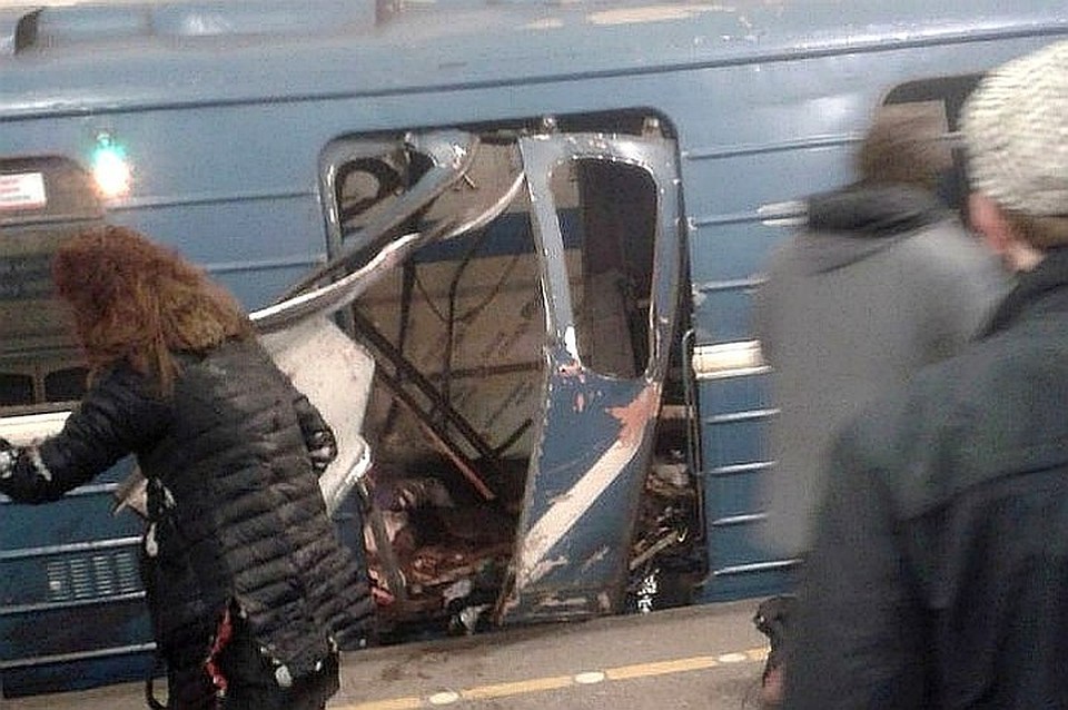 Трагедия в метро произошла 3 апреля 2017 года. Фото: СОЦСЕТИ