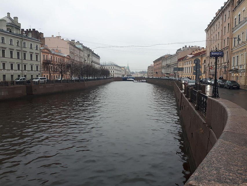 Рюкзак с останками Соколов выбросил в Мойку. Фото: Роман ЛЯЛИН