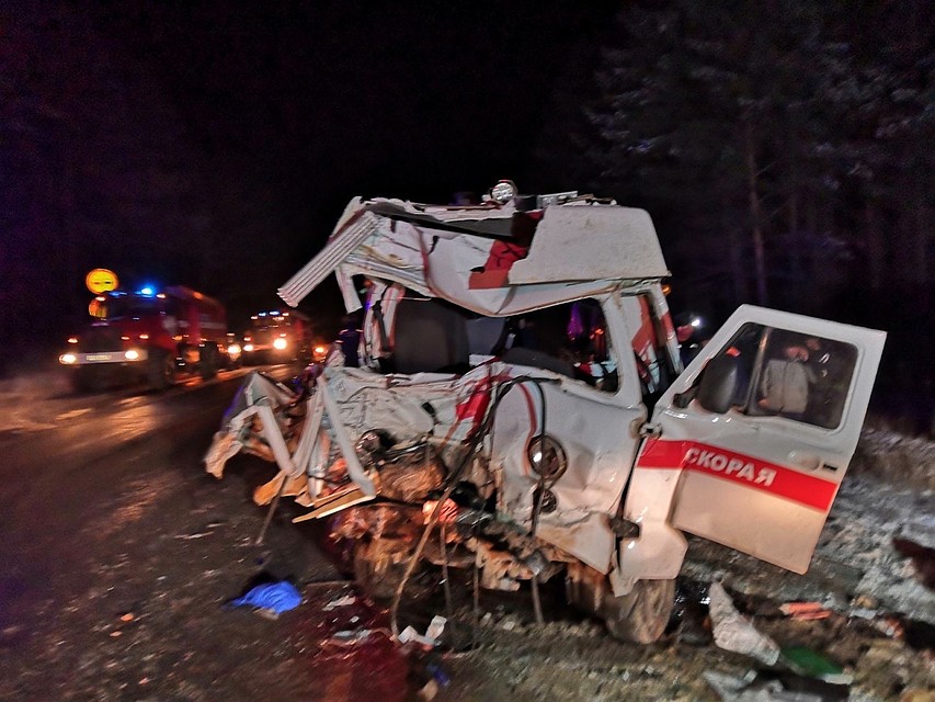 В результате аварии погибли два человека Фото: 1 отдел УГИБДД по Удмуртии