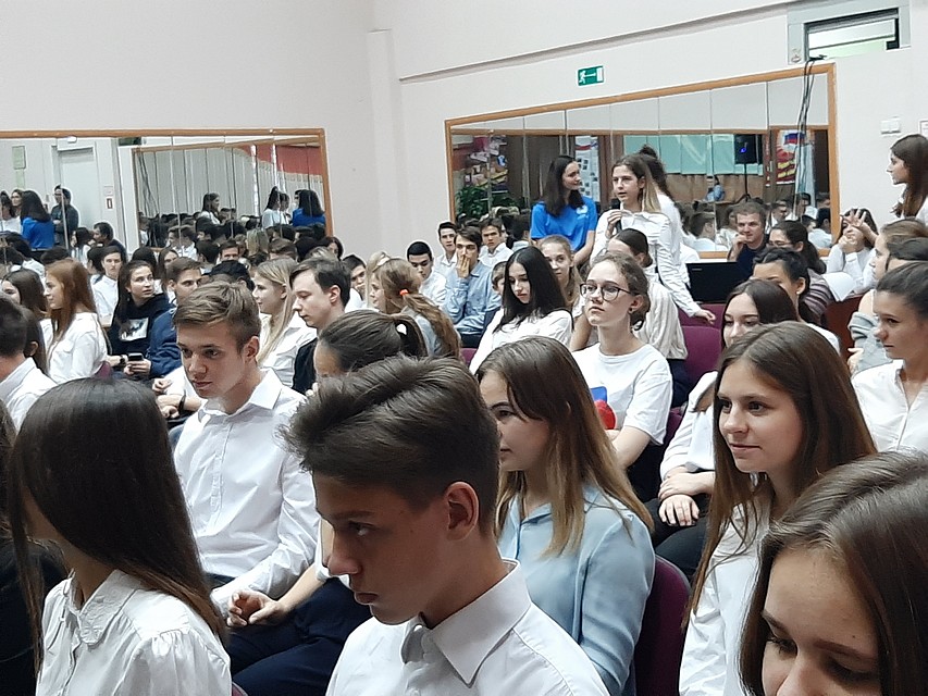 Встреча прошла в рамках всероссийского проекта «Классные встречи». Фото: Ольга ГОПАЛО