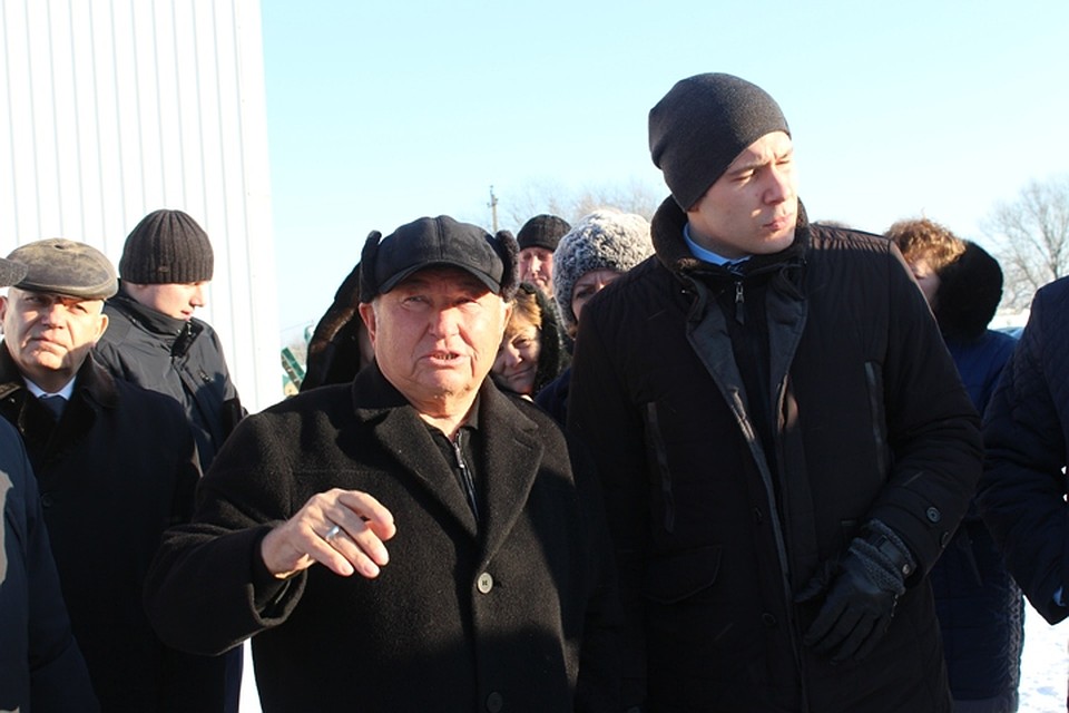 Губернатор Антон Алиханов осматривает калининградское хозяйство Юрия Лужкова. 2018 год. Фото: Иван МАРКОВ