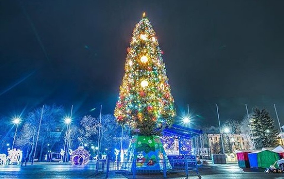 Главная Новогодняя елка откроется 21 декабря