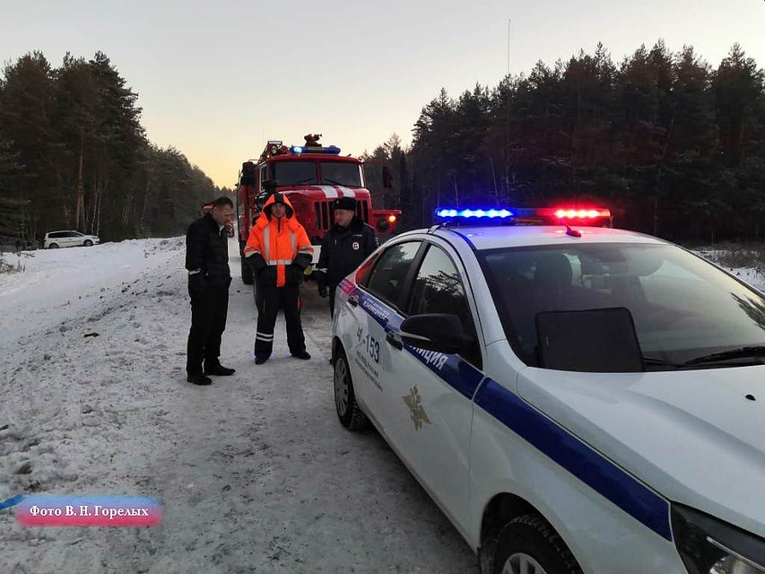 В автобусе находилось 53 пассажира. Фото: Валерий Горелых, пресс-секретарь ГУ МВД по Свердловской области
