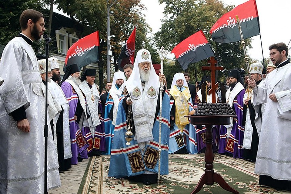 Некогда патриарх "Киевский и Всея Руси-Украины" Филарет Фото: GLOBAL LOOK PRESS