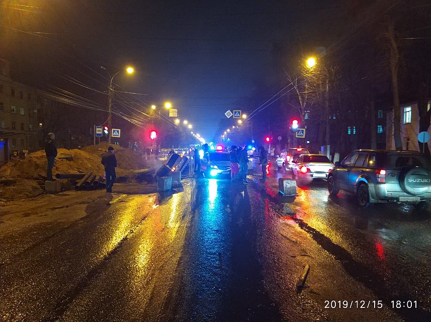 ДТП на Петербургском шоссе Твери. Фото: УГИБДД по Тверской области