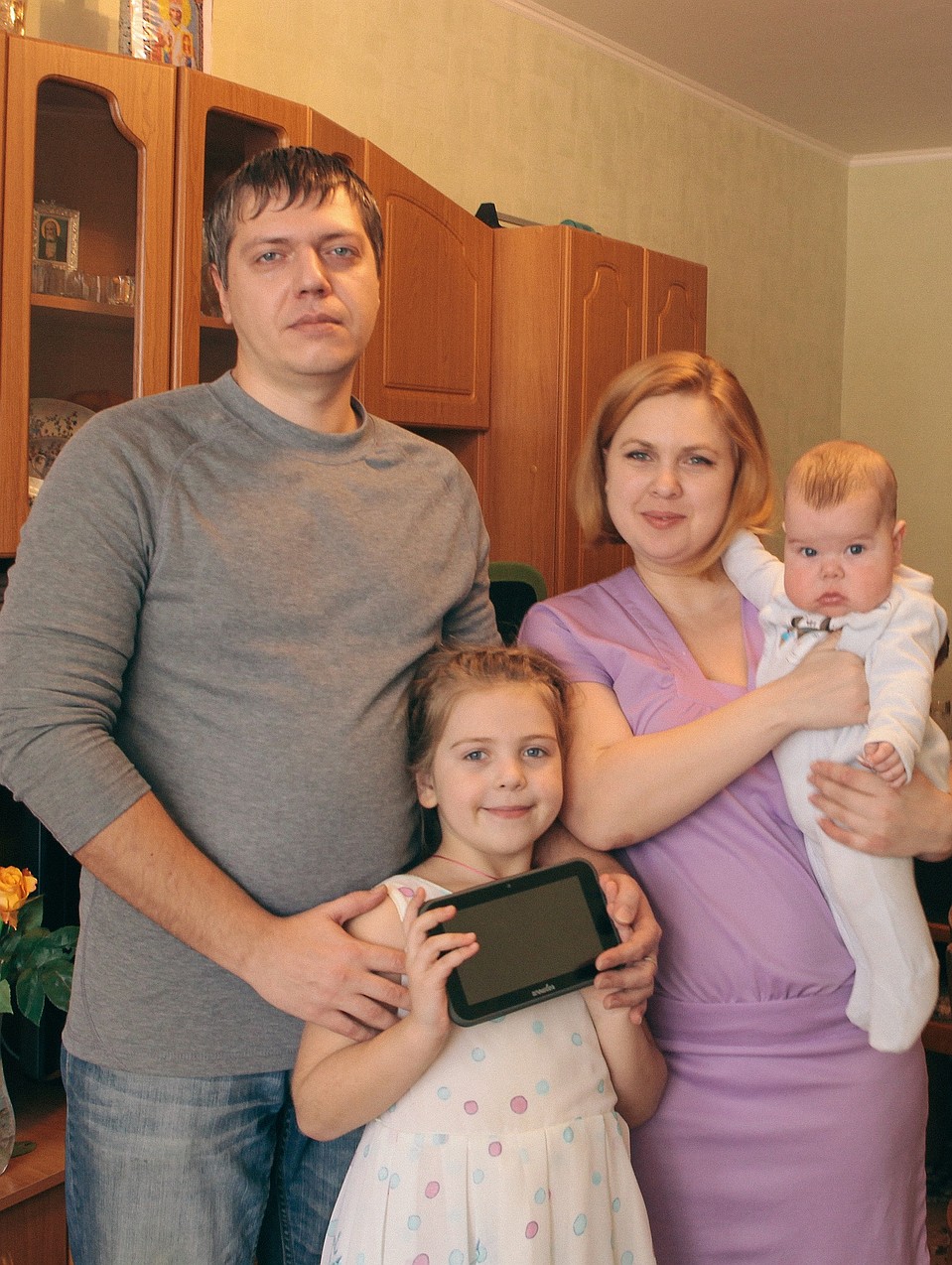 Муж всегда поддерживал Ангелину, поэтому решил худеть вместе с ней. Фото: личный архив.