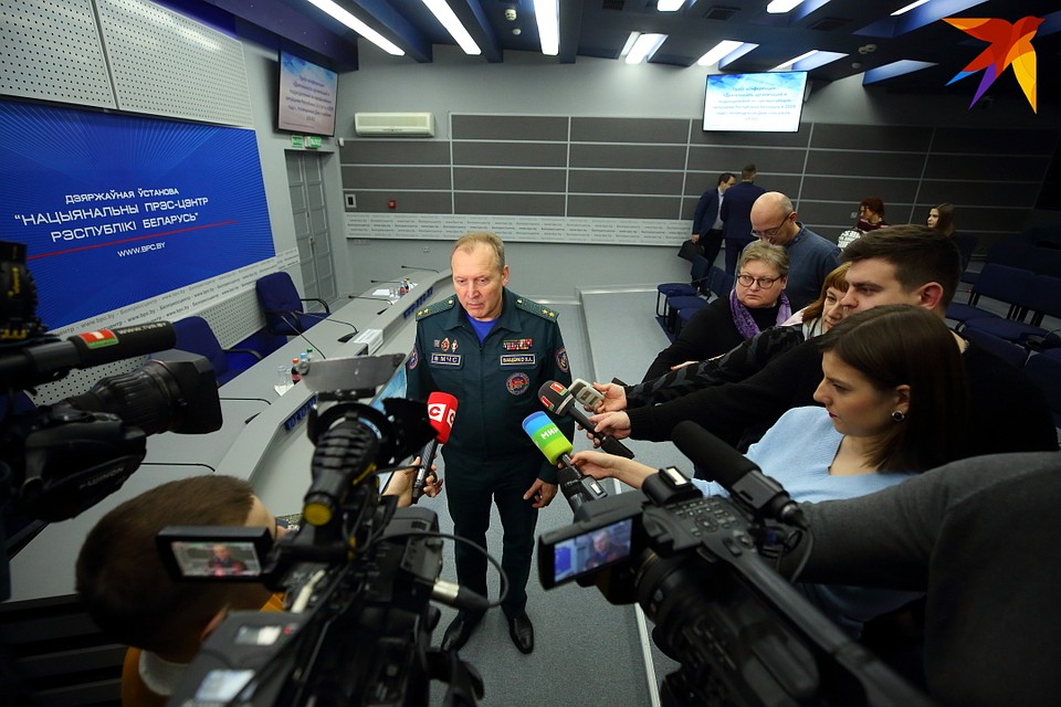 Глава МЧС Владимир Ващенко подвел итоги 2019 года Фото: Святослав ЗОРКИЙ