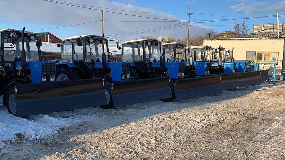 Совсем недавно Уфа получила первую партию новой снегоуборочной техники