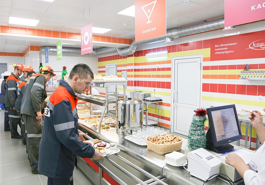 В столовых ЕВРАЗ НТМК большой выбор блюд