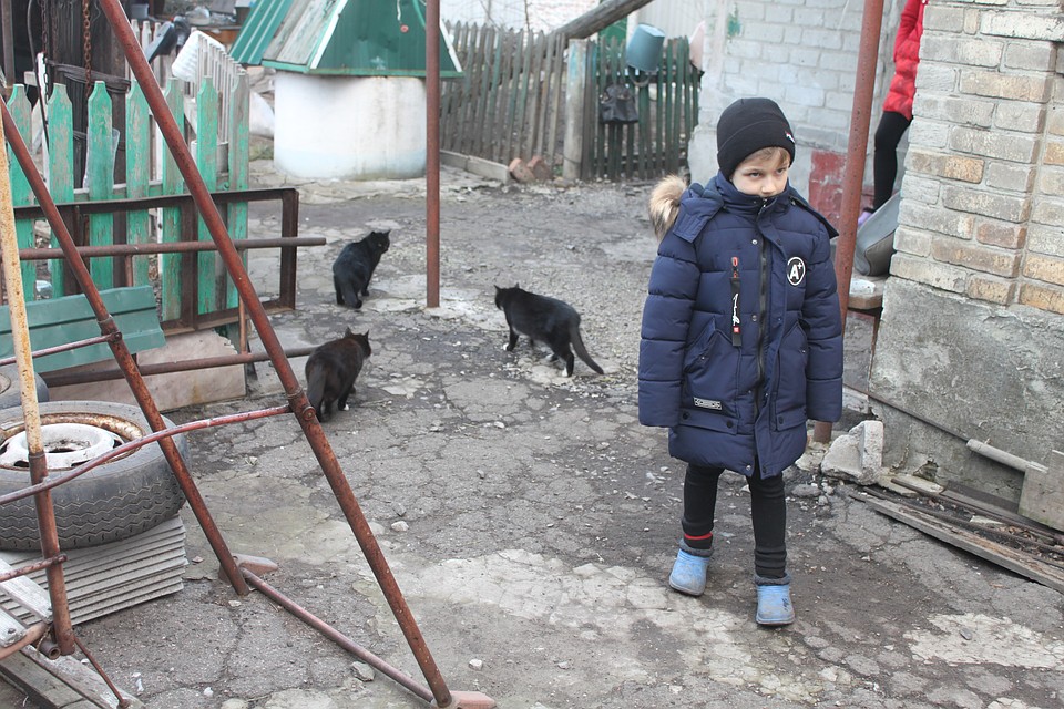 Дети хотят ходить в школу и не бояться обстрелов Фото: Никита МАКАРЕНКОВ, Павел ХАНАРИН