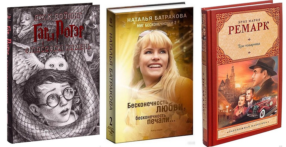 Популярные книги.