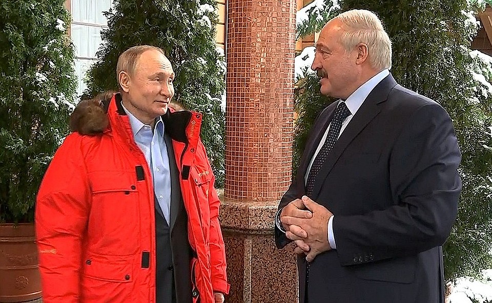 Путину пришлось начать переговоры с Лукашенко не дожидаясь основной делегации. Фото: kremlin.ru