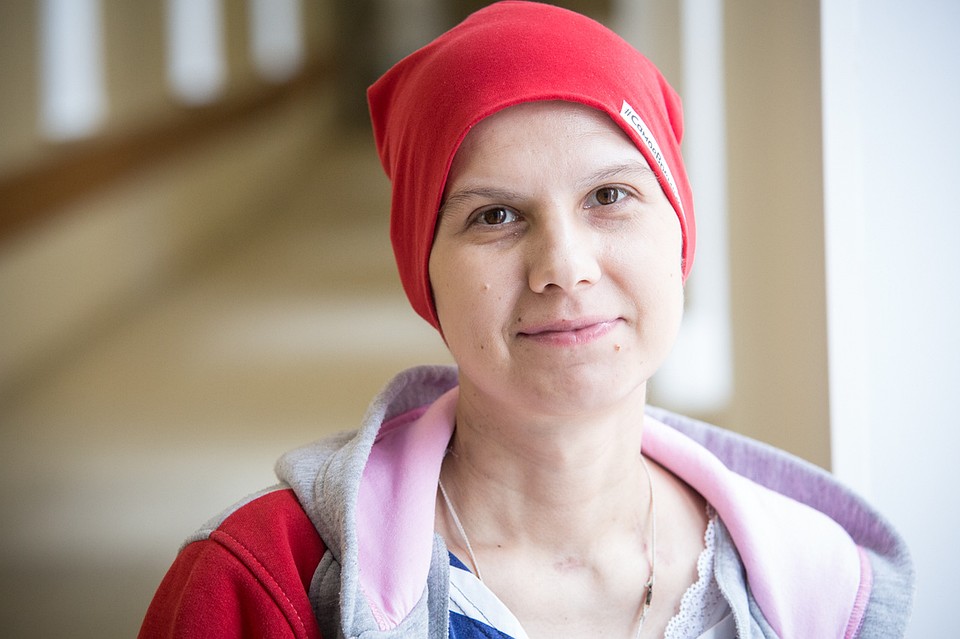 Лена во время лечения Фото: из личного архива Елены и Андрея Потаповых