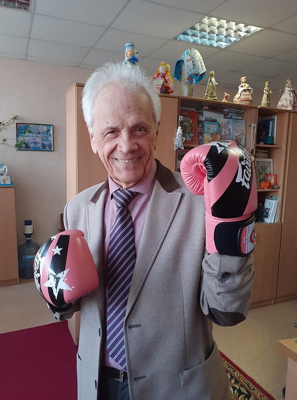 Шутки шутками, а спортивная форма у 79-летнего Липского потрясающая. Фото: Личный архив