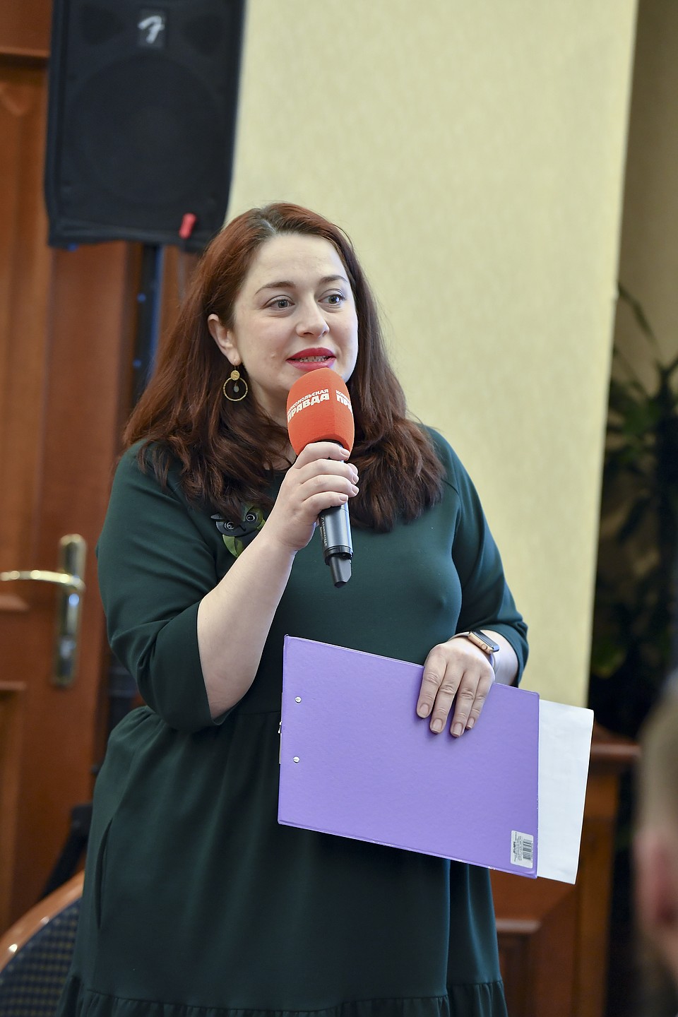 Мария Баченина, ведущая радиостанции «Комсомольская правда».