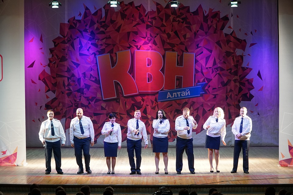 Команда КВН «Не зарекайся». Фото: пресс-службы УФСИН России по Алтайскому краю