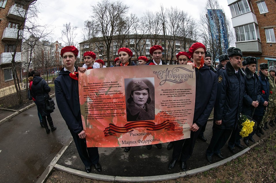 В Смоленске прошел третий «Парад для одного ветерана». Фото: администрация города Смоленска.