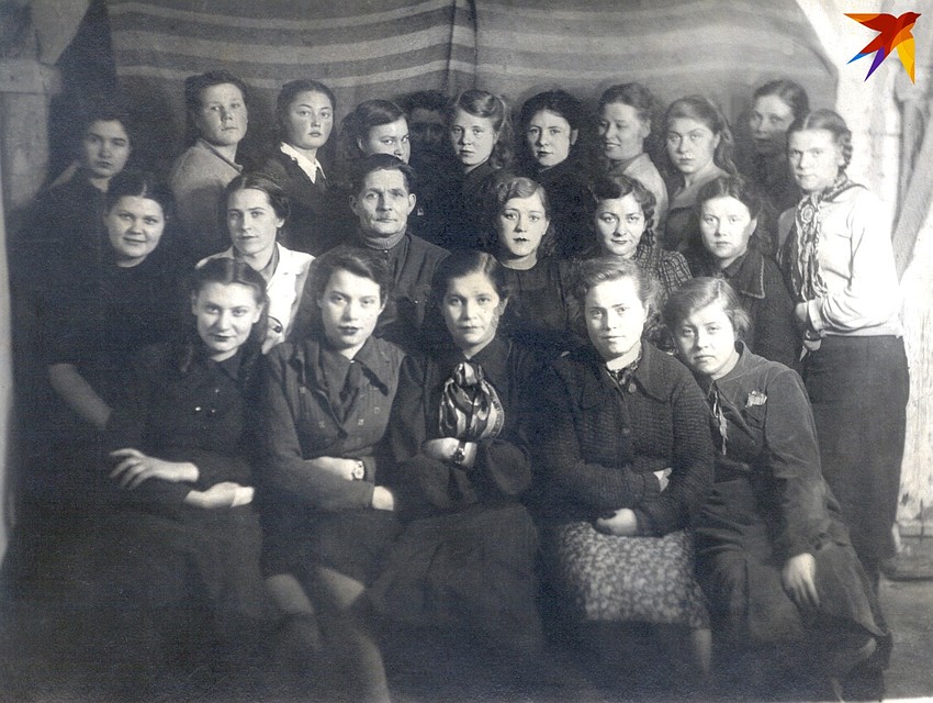Санитарная команда завода.