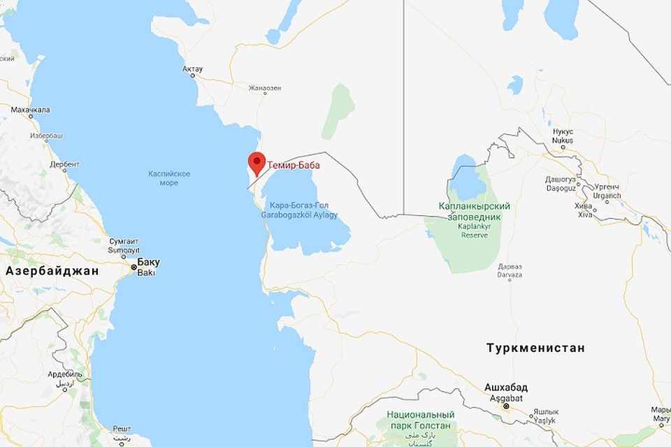 Белорусские и российские дальнобойщики застряли на КПП в пустыне. Фотоиллюстрация: google.maps.