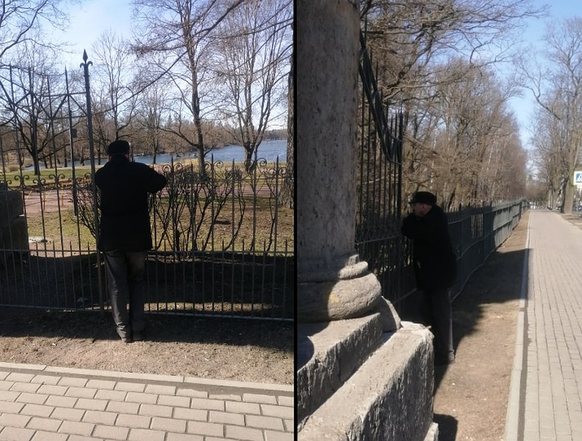 Мужчина, вероятно, был завсегдатаем парка. Фото: vk.com/gtnstory