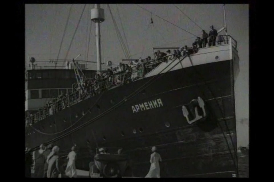 Такой "Армения" предстала в 1935-м году в фильме "Сокровище погибшего корабля". Фото: кадр из фильма