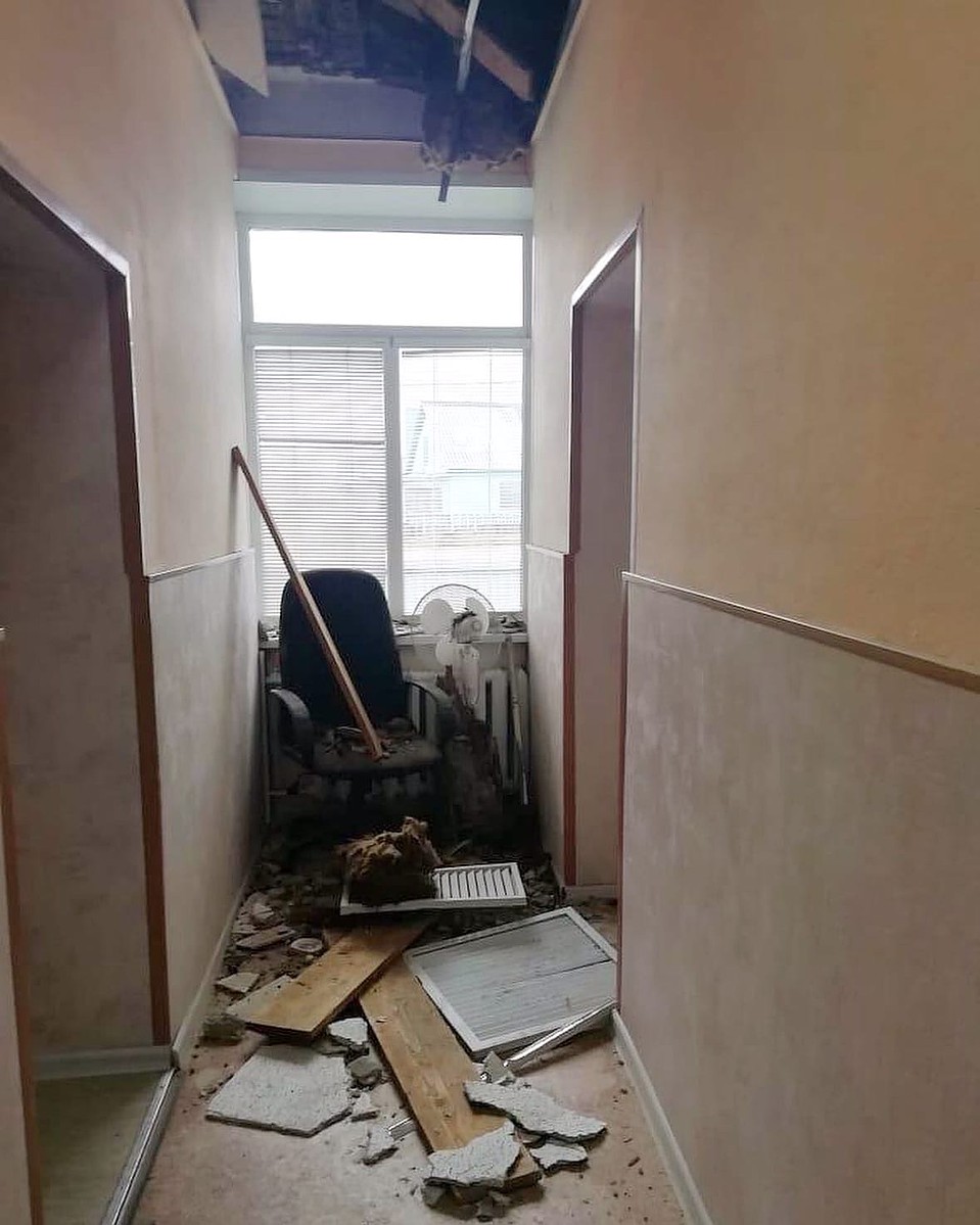 Огонь вспыхнул около десяти вечера 30 апреля. Фото: vk.com/id146583298