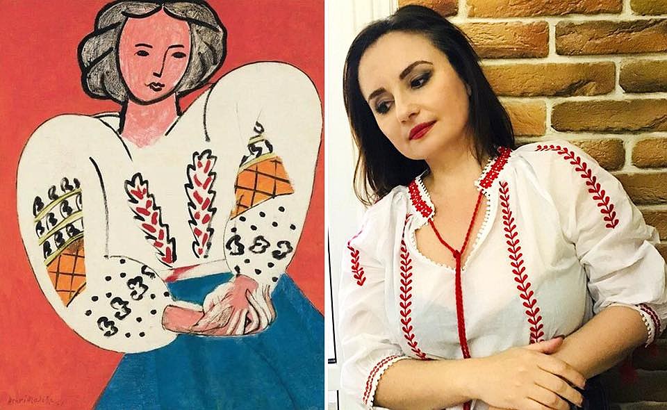 Анри Матисс, «Девушка в румынской блузе», 1940 г. Ницца— 2020 г. Кишинёв #изоизоляция #карантин2020 #люблюживопись