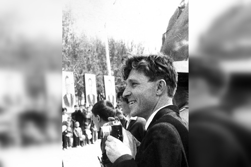 Виктор Вовенко на демонстрации. Фото: Личный архив Виктора Вовенко