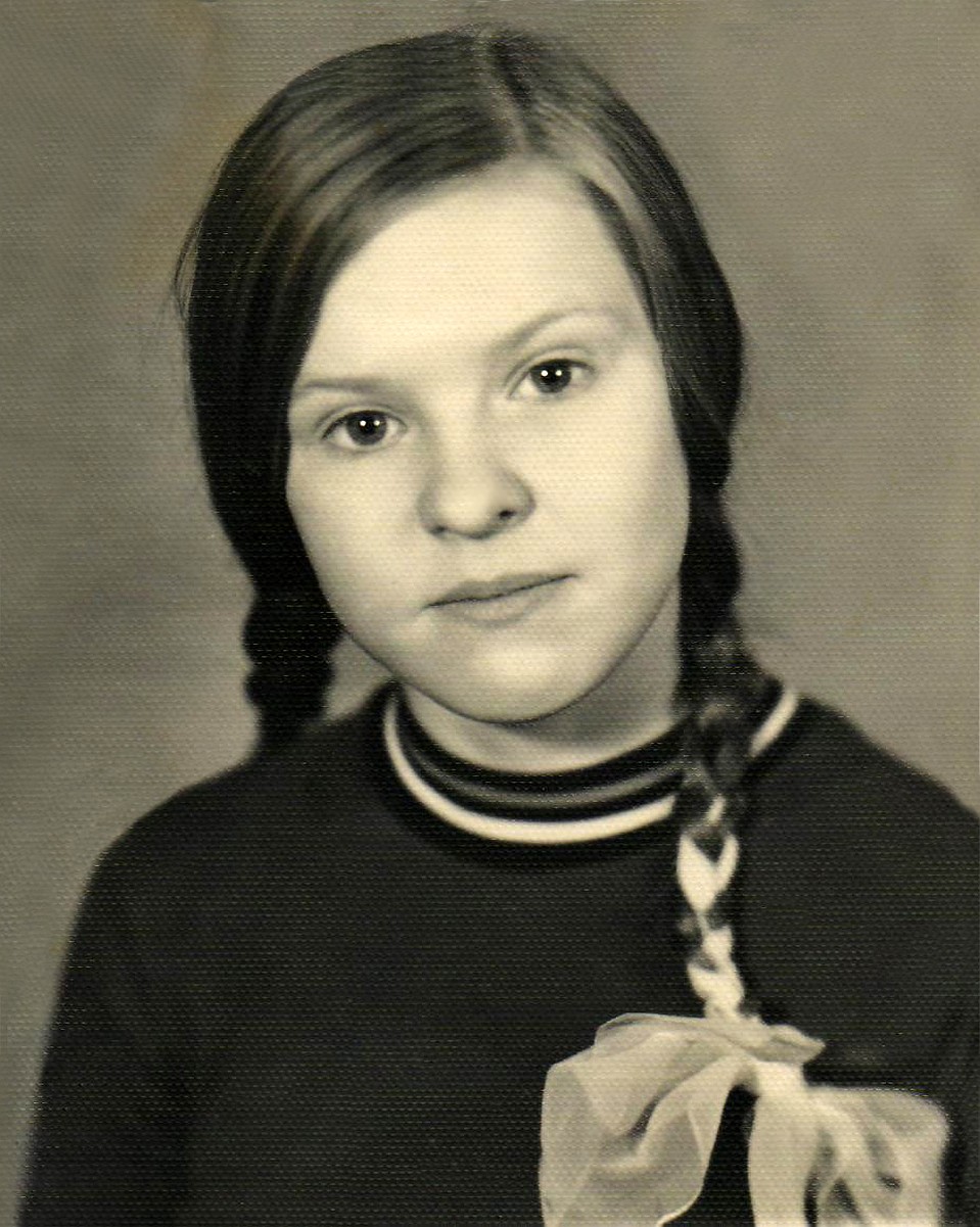 13-летняя Люда - активистка школьных организаций. Фото: из личного архива Людмилы Кондрахиной