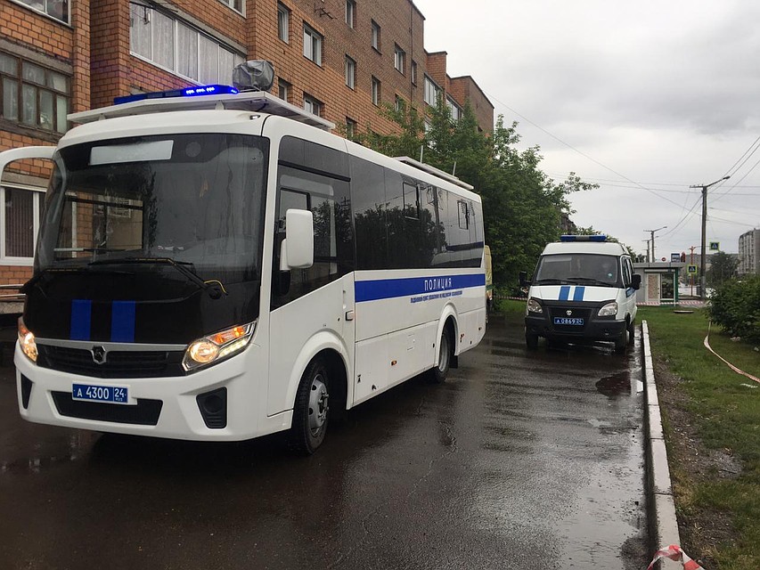 По тревоге подняли все оперативные службы. Фото: ГУ МВД России по Красноярскому краю.