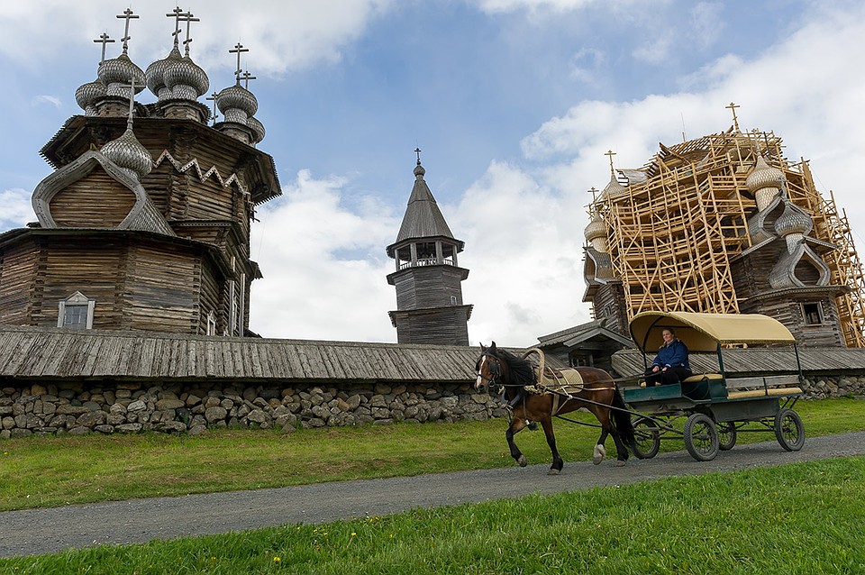 Республика Карелия. Ансамбль Кижского погоста. Фото: Олег ЗОЛОТО