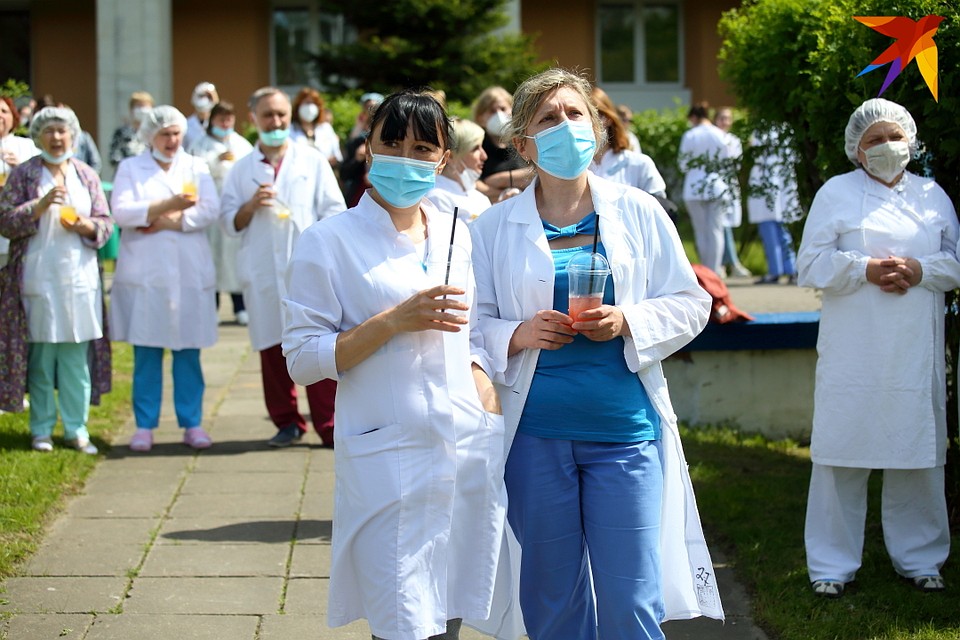 Практически все были в средствах индивидуальной защиты. Фото: Святослав ЗОРКИЙ